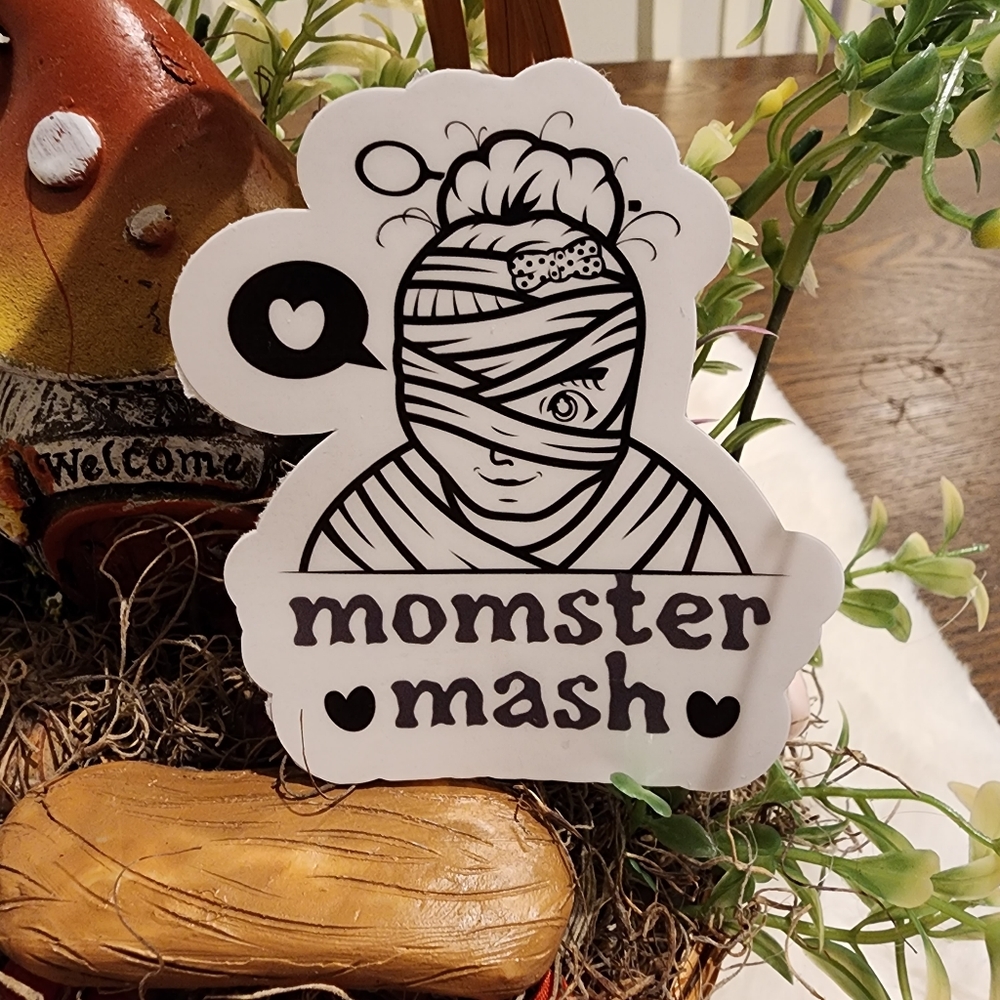 7/$15 Halloween Themed Waterproof Durable Sticker